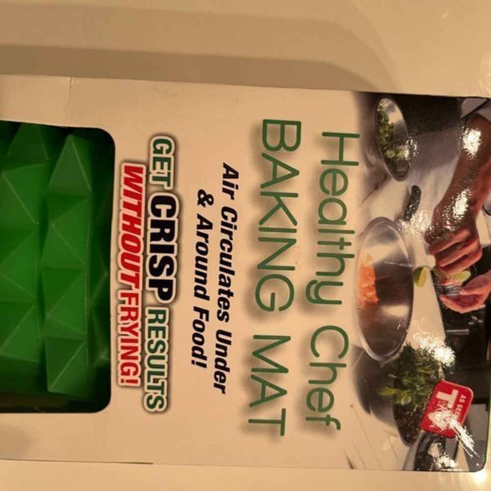 As Seen on tv - Baking Mat - Non-stick‎ Silicone Making Mat -Healthy Chef- Green - Picture 2 of 5